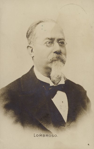 Cesare Lombroso (1835-1909), médecin et criminologue italien - Italian School