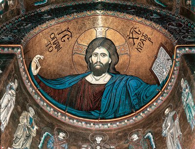 Christ pantocrator ou Christ en Gloire, décorant l