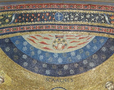 Couronnement de la Vierge et Ciel - Italian School