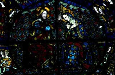 Couronnement de la Vierge, de la rosace ouest - Italian School