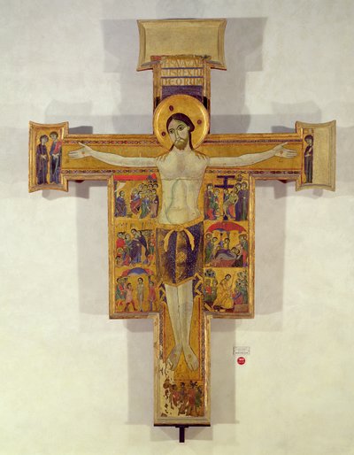 Crucifixion, École Toscane, seconde moitié du 12ème siècle - Italian School