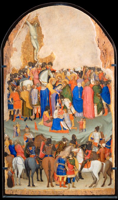 Crucifixion, deuxième quart du XIVe ... - Italian School