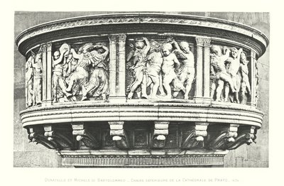 Donatello et Michele di Bartolommeo, Chaire extérieure de la Cathédrale de Prato - Italian School