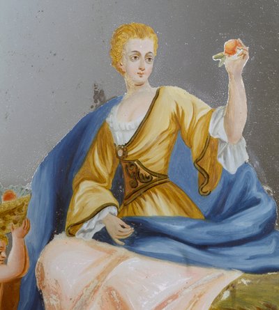 Figure féminine, (détail) - Italian School