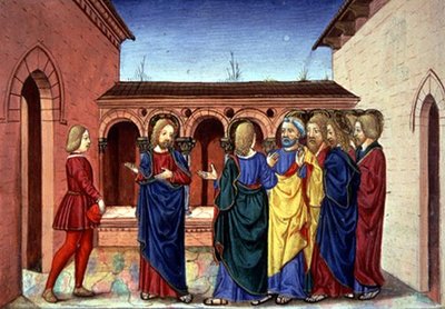 Christ annonce que la maladie de Lazare n