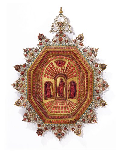 Cadre représentant Saint Joseph et l