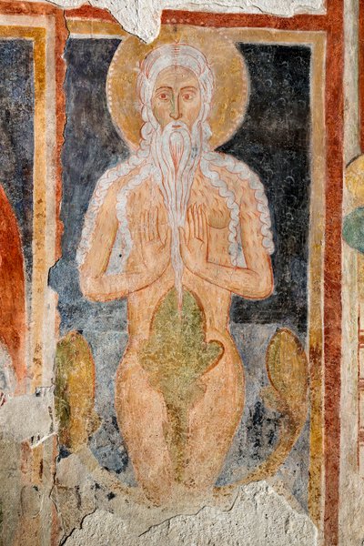 Fresque - Saint Onophrius l