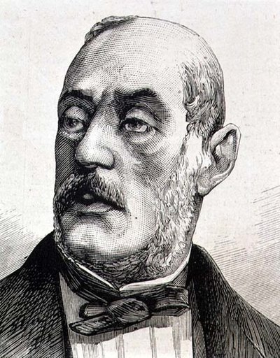 Giuseppe Ferrari (1811-1876) Historien et Philosophe Politique Italien (gravure) - Italian School