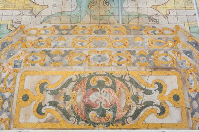 Maître-autel, prédelle et plancher - Italian School