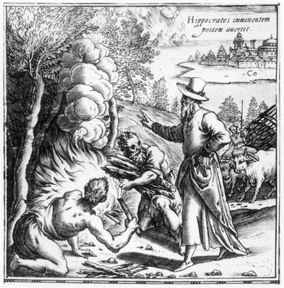 Hippocrate expliquant l