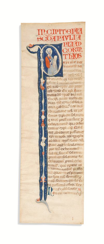 Initiale historiée 