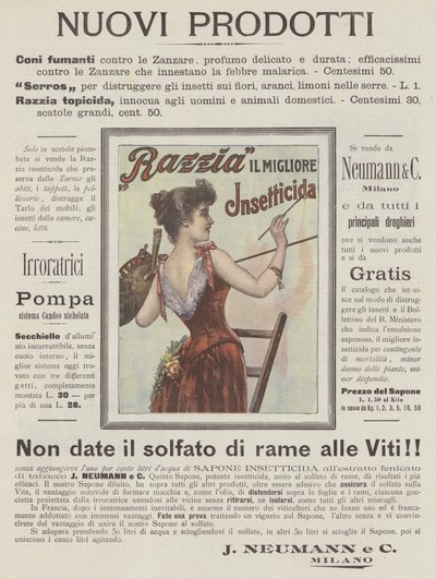 J Neumann et C (lithographie couleur) - Italian School