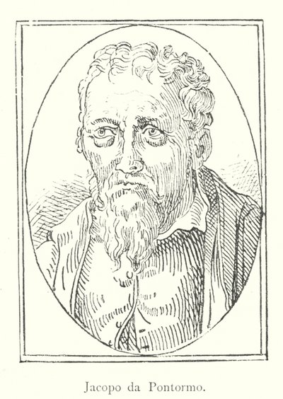 Jacopo da Pontormo (gravure) - Italian School