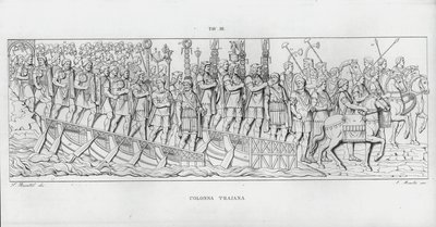 La Colonne Trajane - Italian School