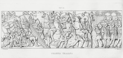 La Colonne Trajane - Italian School