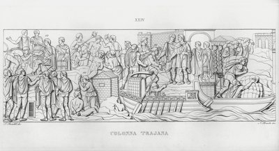 La Colonne Trajane - Italian School