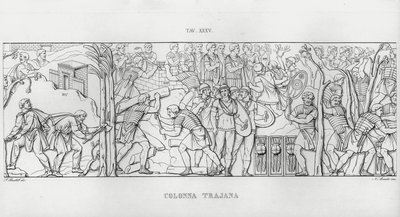 La Colonne Trajane - Italian School