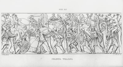 La Colonne Trajane - Italian School