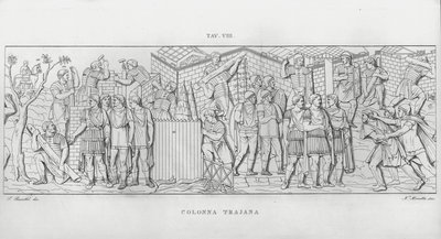 La Colonne Trajane - Italian School