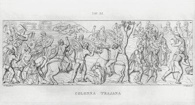 La Colonne Trajane - Italian School