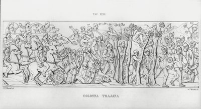 La Colonne Trajane - Italian School