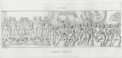 La Colonne Trajane - Italian School
