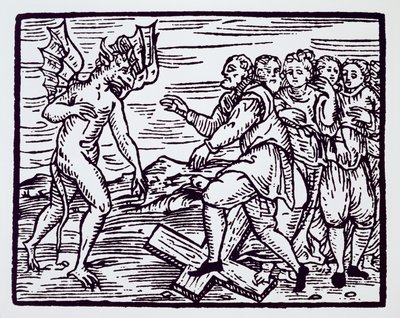 Sorcier renonçant au Christ, copie d