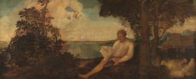 Moïse et le Buisson ardent - Italian School