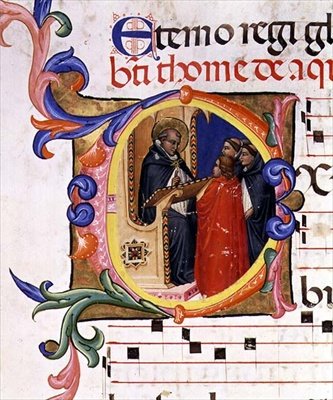 Ms 559 f.285v Initiale historiée 