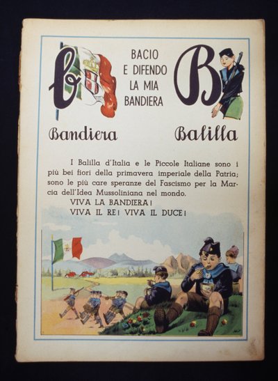 Page du premier lecteur - Italian School