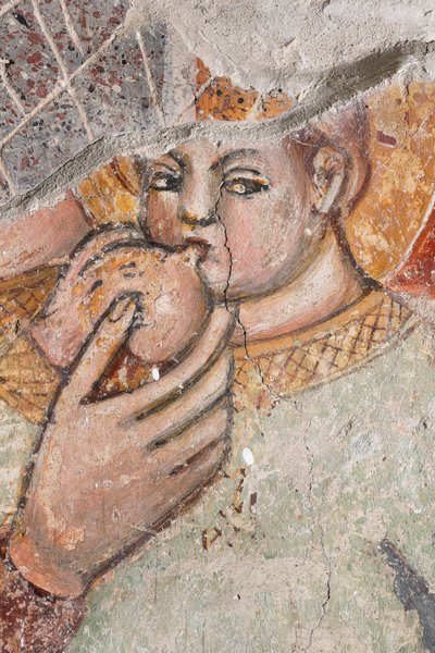 Vierge particulière allaitant l