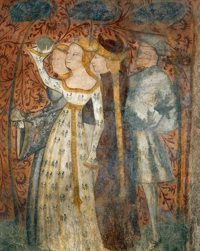 Jouer à un jeu de balle, détail de Scènes d