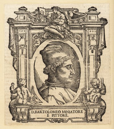 Portrait de Bartolomeo della Gatta, peintre, enlumineur et architecte italien (florentin) - Italian School