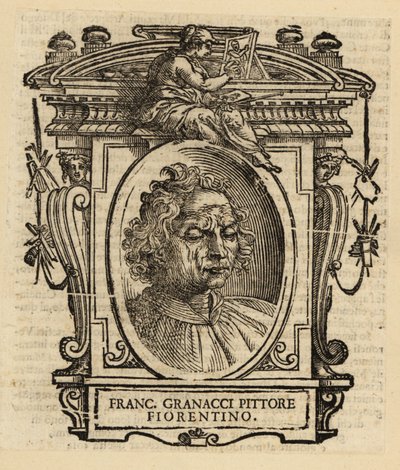 Portrait de Francesco Granacci, peintre italien de la Renaissance de Florence - Italian School