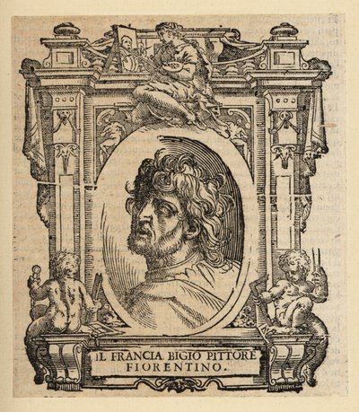 Portrait de Franciabigio, peintre italien de la Renaissance florentine - Italian School