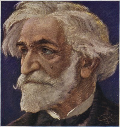 Portrait de Giuseppe Verdi - Italian School