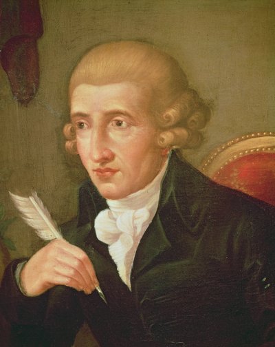 Portrait de Joseph Haydn - Italian School