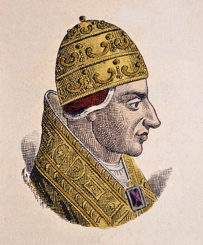 Portrait du pape Jean XVII - Italian School