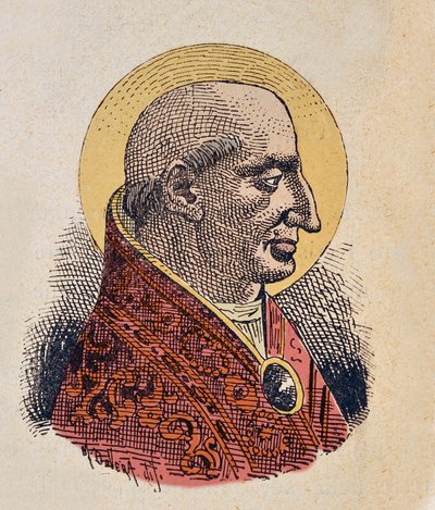 Portrait du pape Lucius Ier - Italian School