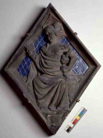 Prudence, carreau en relief du Campanile - Italian School