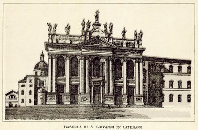 Rome : Basilique de Saint-Jean-de-Latran - Italian School