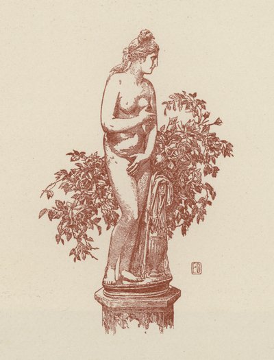Rome, Vénus du Capitole (litho) - Italian School
