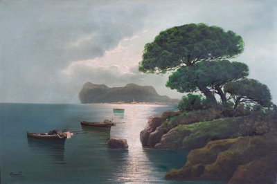 Paysage marin - Italian School