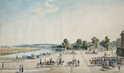 Signature de la capitulation de Paris au Château de Saint-Cloud, 3 juillet 1815 - Italian School
