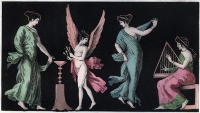 Les Bacchantes - gravure de "Usi e Costumi di Tutti i Popoli dell