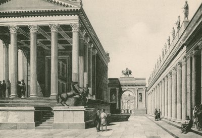 Le temple de Jupiter et l