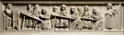Le poète et jurisconsulte Guittone Sinibaldi, dit Cino da Pistoia - Italian School
