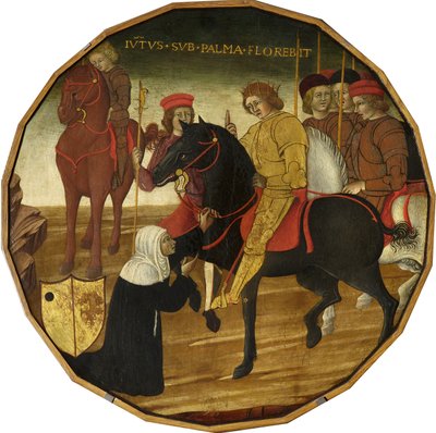 Trajan et la veuve - Italian School