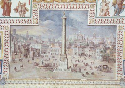 Colonne de Trajan, Forum de Trajan, Rome - Italian School