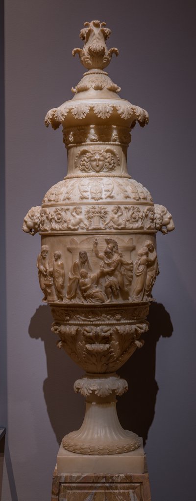 Vase avec une scène classique : le Sacrifice de Polyxène, vers 1825 - Italian School